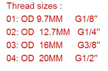 Van Cầu 4-12Mm Hose Barb 1/8 ''1/2'' 1/4 ''Nam Đầu Nối Khớp Ống Đồng lắp Ghép Nối Adapter