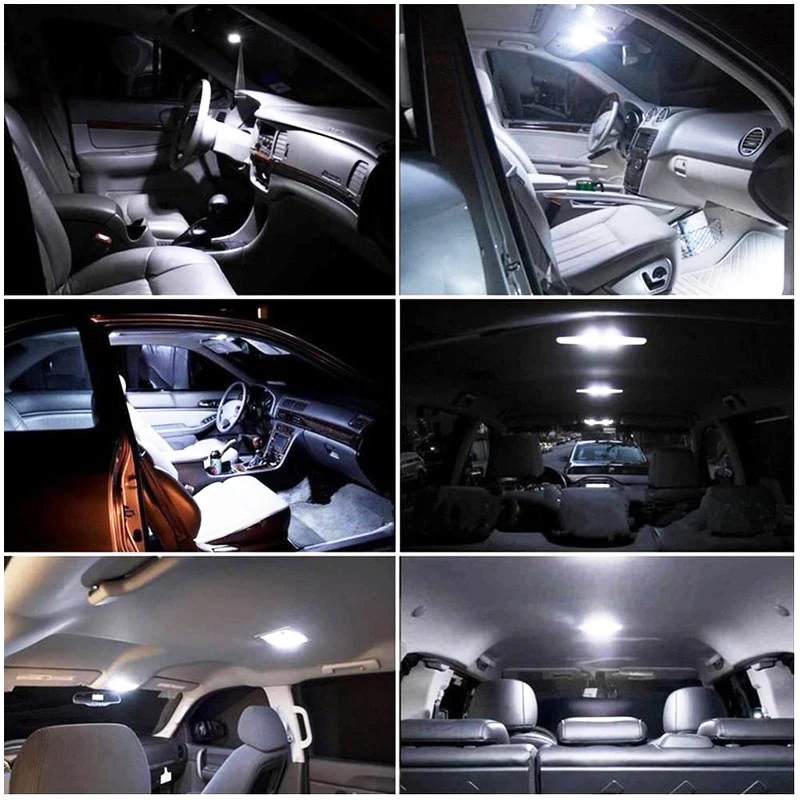 NLpearl 2x C5W LED CSP 1860 Tín Hiệu Đèn Xi Nhan Canbus Bóng Đèn 31Mm 36Mm 39Mm 41Mm Festoon Ánh Sáng c10W LED Nội Thất Ô Tô Đọc Dome Ánh Sáng