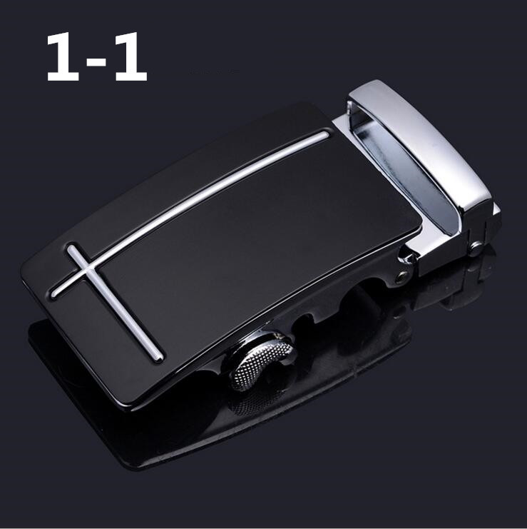 ファッションメンズビジネス合金自動バックルユニークな男性プラークベルトバックル 3.5 センチメートルラチェット男性アパレルアクセサリーベルト gh2