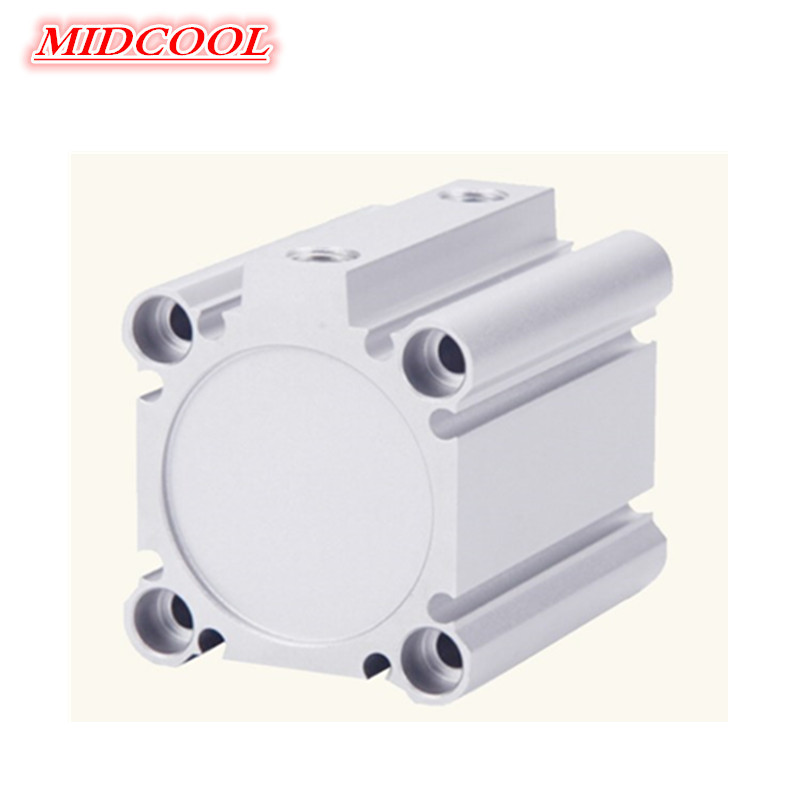 Silinder Udara CQ2 CDQ2 CQ2B80 CDQ2B80 Bore 80Mm Stroke 5/10/15/20/25/30/35/40/45/50/55/60/65/70/75/85/90/100Mm