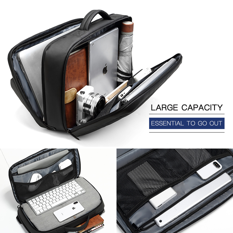 Inrnn bolsa de peito masculina de grande capacidade, bolsa de ombro para laptop de 13 polegadas, à prova d'água, bolsa mensageiro masculina, bolsa de peito crossbody