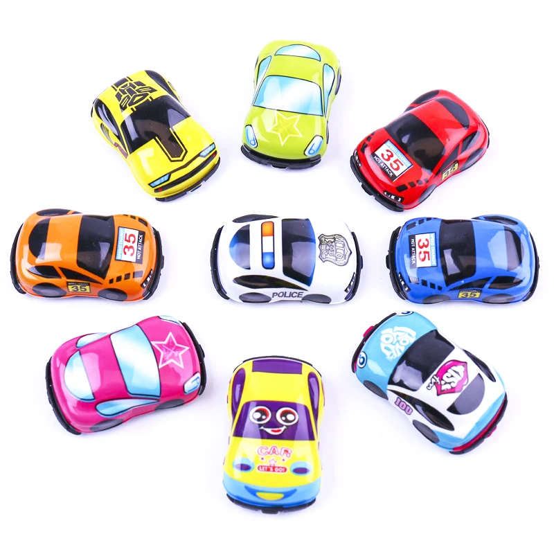 20 ピース/ロット漫画のおもちゃかわいいプラスチックプルバック車飛行機おもちゃの車子供のためのミニカーモデルおかしい子供のおもちゃ幼稚園のおもちゃ DDJ