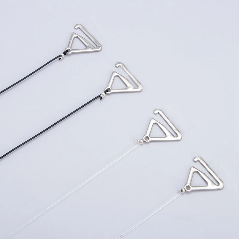 1 par/2 pares/3 pares de correas de sujetador con hebilla de Metal, cinturón elástico transparente de silicona ajustable, accesorios íntimos invisibles