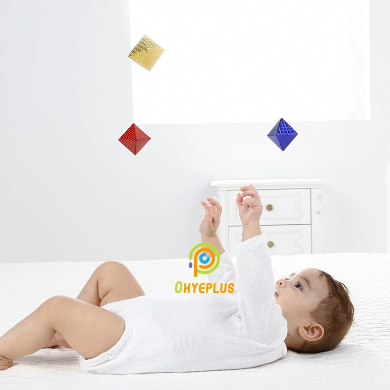 Bát Diện Di Động Montessori Đồ Chơi Cho Bé 0 ~ 6 Tháng Sensorial Chất Liệu Cho Sơ Sinh Thị Giác Phát Triển Giáo Dục Tuổi Ấu Thơ Trò Chơi