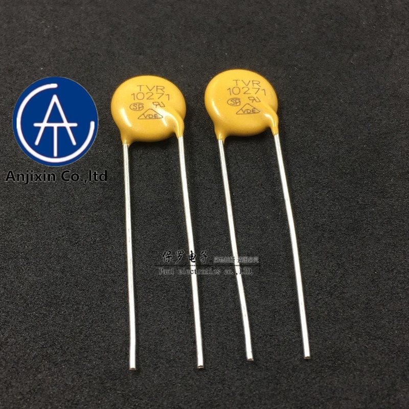 10 шт., оригинальный, новый, тайваньский Варистор Xingqin TKS TVR10271, 10D271K, 10K271, 100% в, диаметр 10 мм, 270