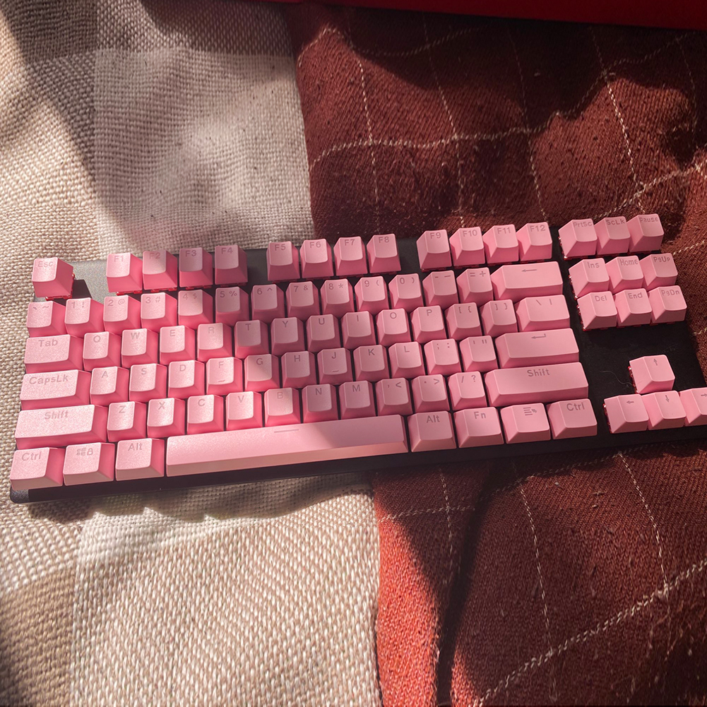 104 sztuk ABS uniwersalna klawiatura mechaniczna klawisze ergonomiczne puste klawisze dla Cherry MX klawiatura wymiana podświetlany klucz Cap