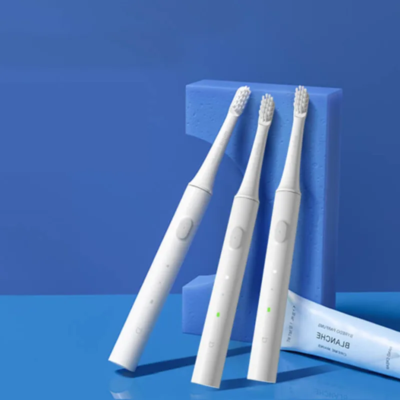 XIAOMI MIJIA Âm Bàn Chải Đánh Răng Điện Không Dây USB Sạc Bàn Chải Đánh Răng Chống Thấm Nước Siêu Âm Tự Động Bàn Chải Đánh Răng