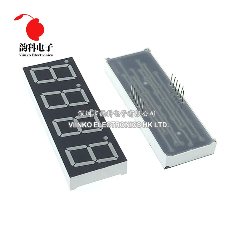 1pc 0.56 polegada display led 7 segmento 1 bit/2 bit/3 bit/4 bit tubo dígito vermelho cátodo comum/ânodo digital 0.56 polegada led 7 segmento