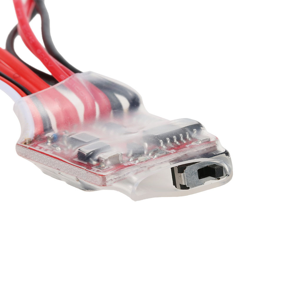 Mini controlador de velocidad eléctrico cepillado 30A 4-8V, cepillo ESC, controlador electrónico de velocidad del Motor para coche RC