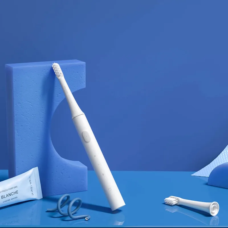 XIAOMI MIJIA Âm Bàn Chải Đánh Răng Điện Không Dây USB Sạc Bàn Chải Đánh Răng Chống Thấm Nước Siêu Âm Tự Động Bàn Chải Đánh Răng