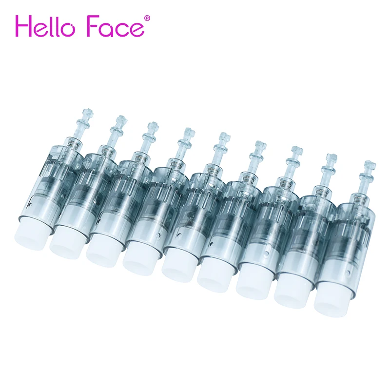 20 Chiếc Tiến Sĩ Bút M8 Kim Hộp Mực Derma Bút 3 Khe Cắm Lưỡi Lê Kim 11 16 36 42 Nano Kim Micro da Needling Đầu