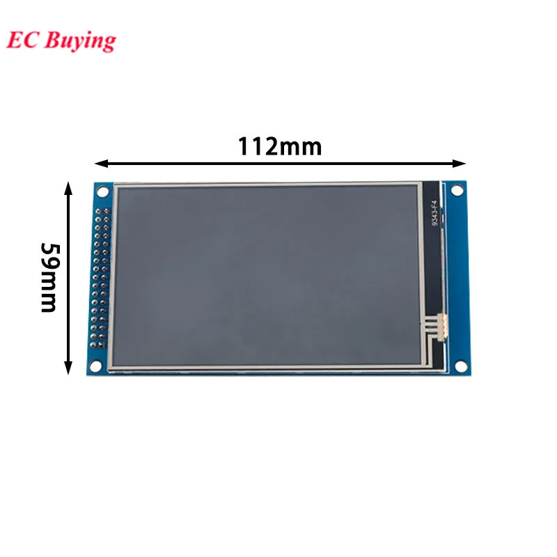 3.97 Polegada tft lcd 3.97 "display ips resistência módulo de tela toque visão completa hd 800*480 c51 stm32 driver nt35510 diy para arduino