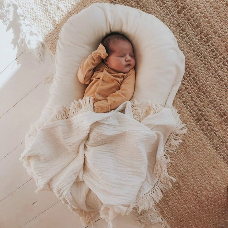 75*45cm Baby Liege Baby Krippe Co Sleeper Bett Baby Nest Kleinkind Bett Cuna Bebe Baby Kindergarten Swaddle decke