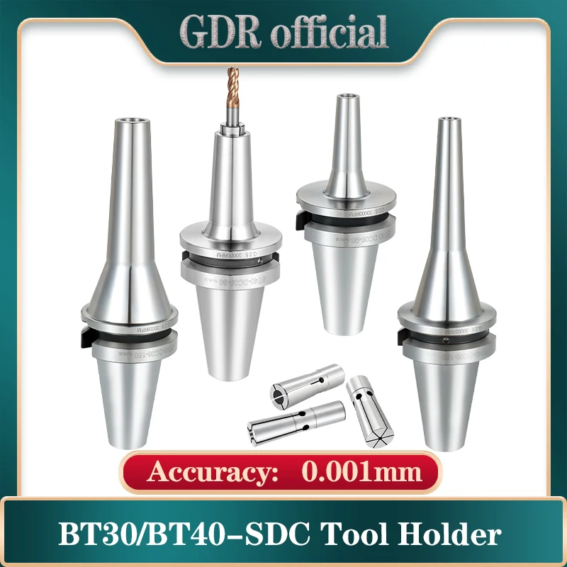 BT30 BT40 BT50 DC6 DC8 DC12 держатель инструмента BT DC Pull Back держатель инструмента BT30 dc6 dc8 dc12 bt sdc sdc6 sdc8 sdc12 цанга держателя инструмента