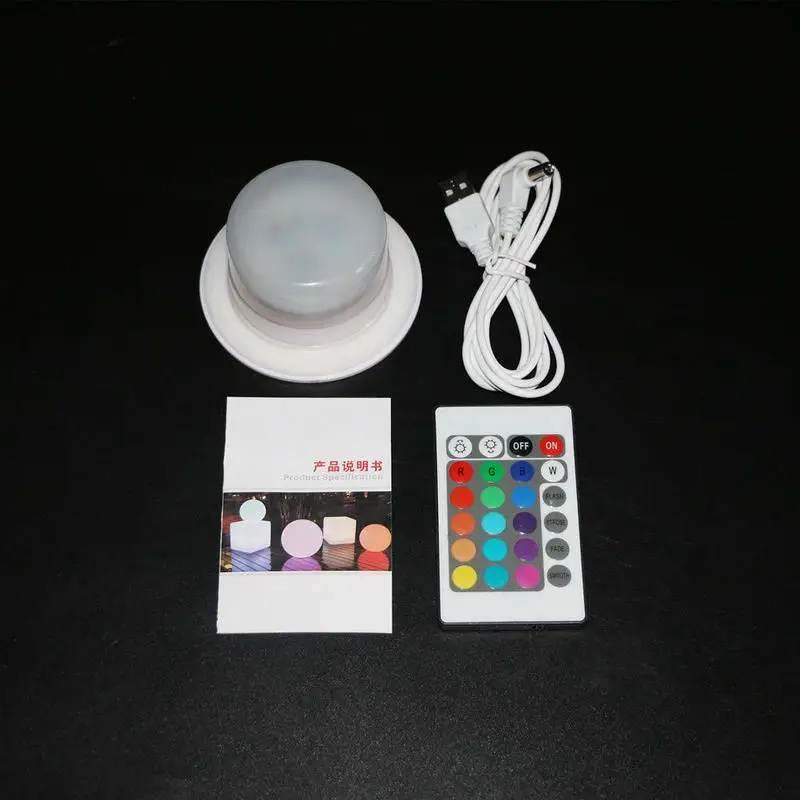 Điều Khiển Từ Xa Sạc Đèn RGB Căn Cứ Chống Nước 5050SMD Module LED Treo 16 Màu Nội Thất Tâm Trạng Ánh Sáng Dưới Bàn
