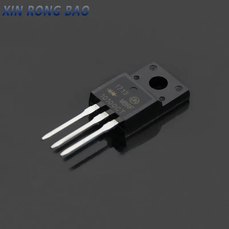10 Buah MBRF10100 MBRF10200 MBRF20100 MBRF20200 Transistor TO-220F TO220F MBRF10100CT MBRF10200CT MBRF20100CT TO220