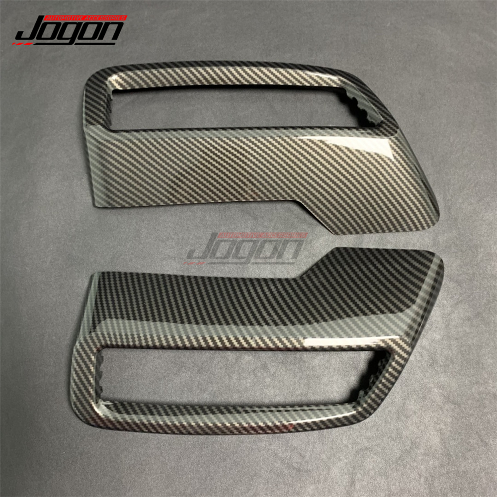 2 個クローム車のリア排気カバープジョー 3008 5008 T87 2017 - 2019 エンドパイプ車の外装装飾トリムアクセサリー