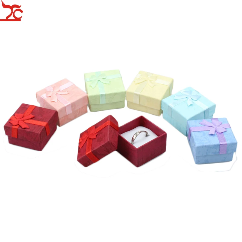 12/24/36 stücke Ring Lagerung Box Ohrring Lagerung Geschenk Box Hohe Qualität Papier Schmuck Verpackung Container Kleine Schmuck box Display
