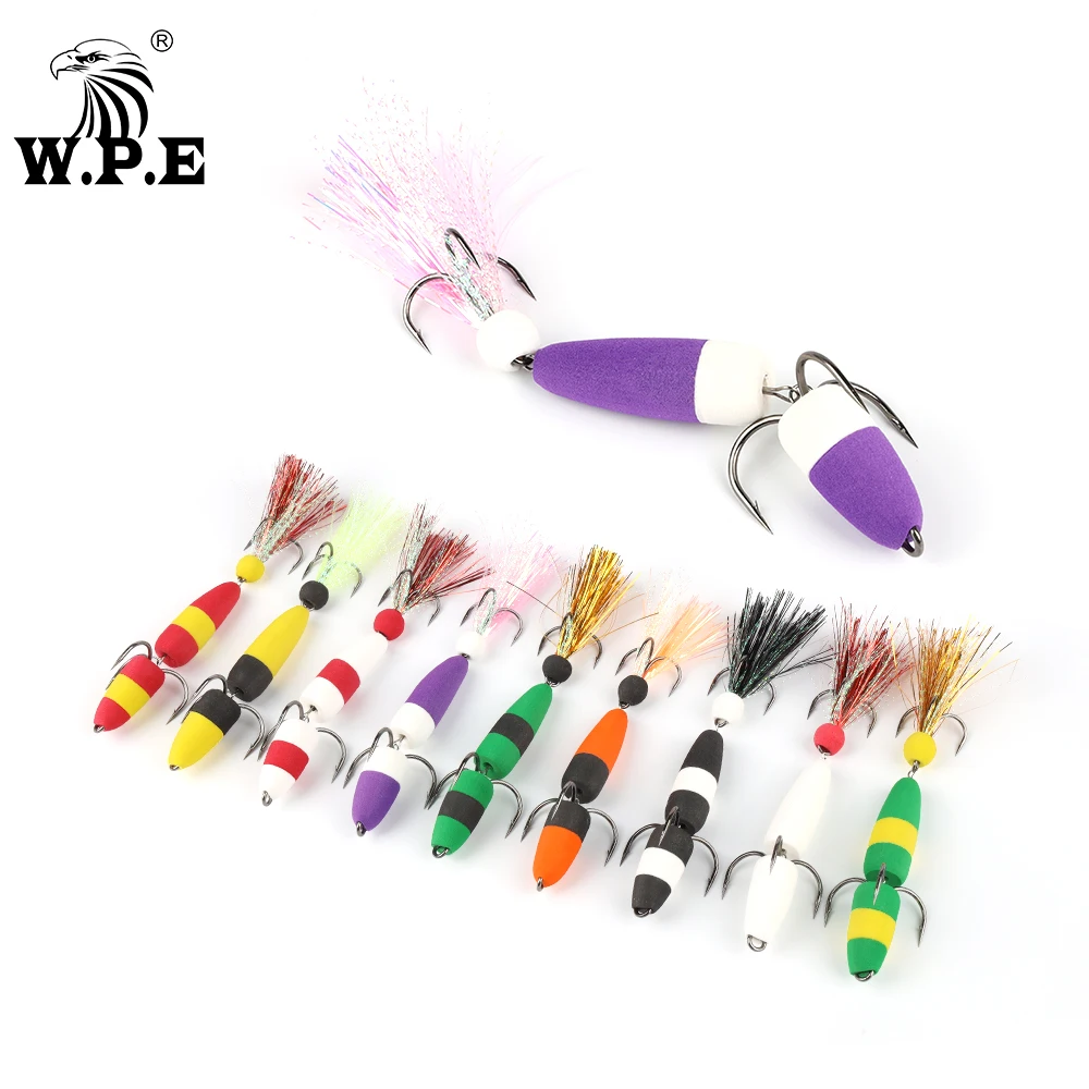 W.p.e Thương Hiệu Mới Mandula Size L 1 Mồi Câu Swimbait 50 Màu Bass Dụ Côn Trùng Mồi Mồi Câu Cá Mềm pesca Câu Cá Wobbler