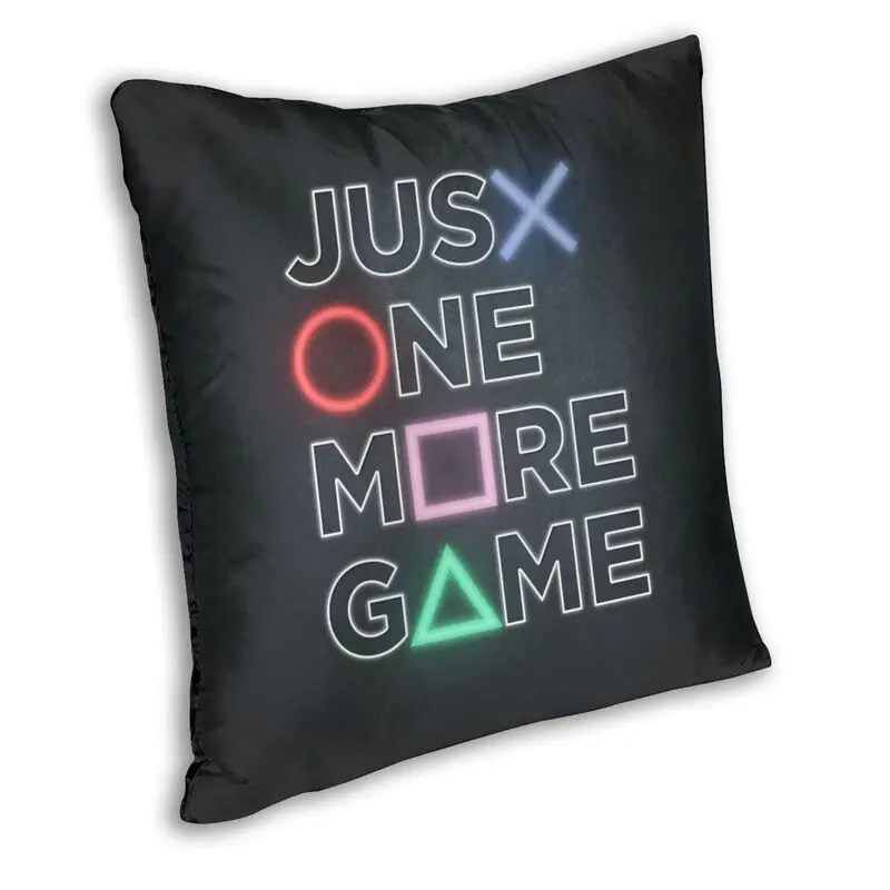 Hanya Satu Lagi Sarung Bantal Permainan Persegi Dekorasi Video Game Game Gamer Sarung Bantal Lempar untuk Mobil Cetak Dua Sisi