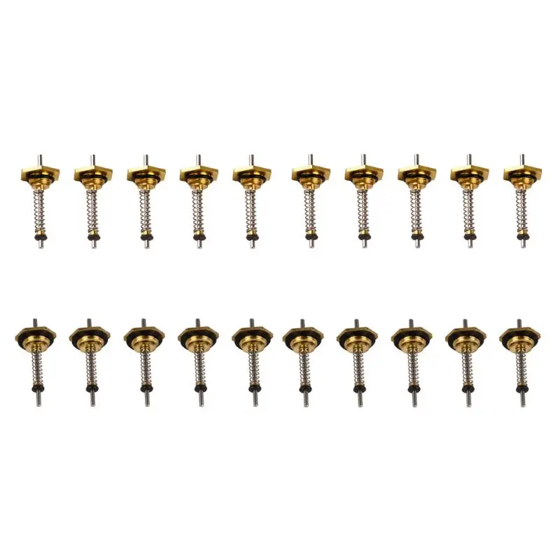 10 Chiếc Gas Nước Liên Kết Van Đầu Kẹp 10Mm/12Mm Chiều Dài Chất Lượng Cao Cho LPG Nước van Thiết Bị Gia Dụng