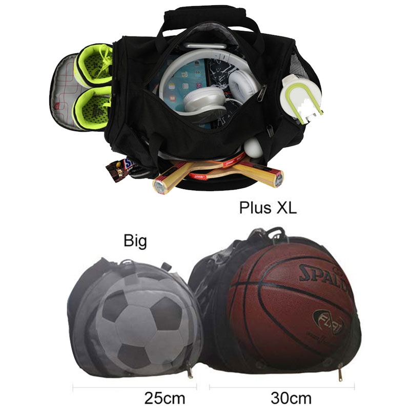IX Plus XL ขนาดใหญ่กระเป๋ายิมฟิตเนสกระเป๋าเปียกแห้งการฝึกอบรม Tas ผู้หญิงผู้ชายโยคะ Sac De กีฬาสําหรับรองเท้า 2019 Gymtas กระสอบ XA23WA