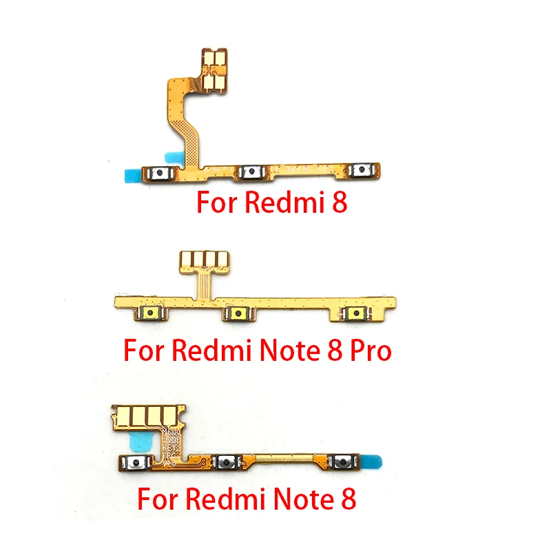 Bật Tắt Tập Camera Chìa Khóa Nút Bấm Cáp Mềm Cho Xiaomi Redmi 7 7A 8 8A 9 9A Note 7 8 8T 9 10 Pro 9S MI 10T Lite 10