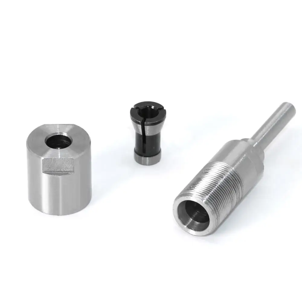 1 PC 1/4 "8 Mm 12 Mm 1/2" Vít 6 Mm Vỏ Router Bit Nối Dài Cần Collet Khắc máy Nối Dài Dao Phay Gỗ