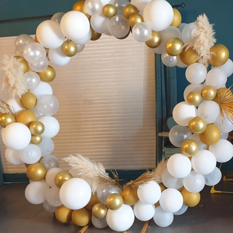 Runder Ballon bogen Ballon kreis Stand halter Rahmen Ring Geburtstag Ballon Dekor Hochzeits feier Dekorationen Baby party Hintergrund
