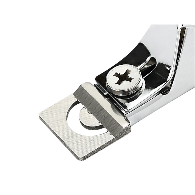 1PCS Gunting Seni Kuku Bentuk U Baja Tahan Karat Profesional Gunting Kuku Tips Kuku Alat Pedikur Manikur