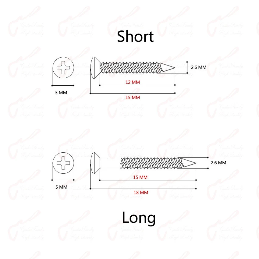 Humbucker Khung Gắn Vít/Vòng Ốc Vít/Cho LP SG Eelectric Đàn Guitar