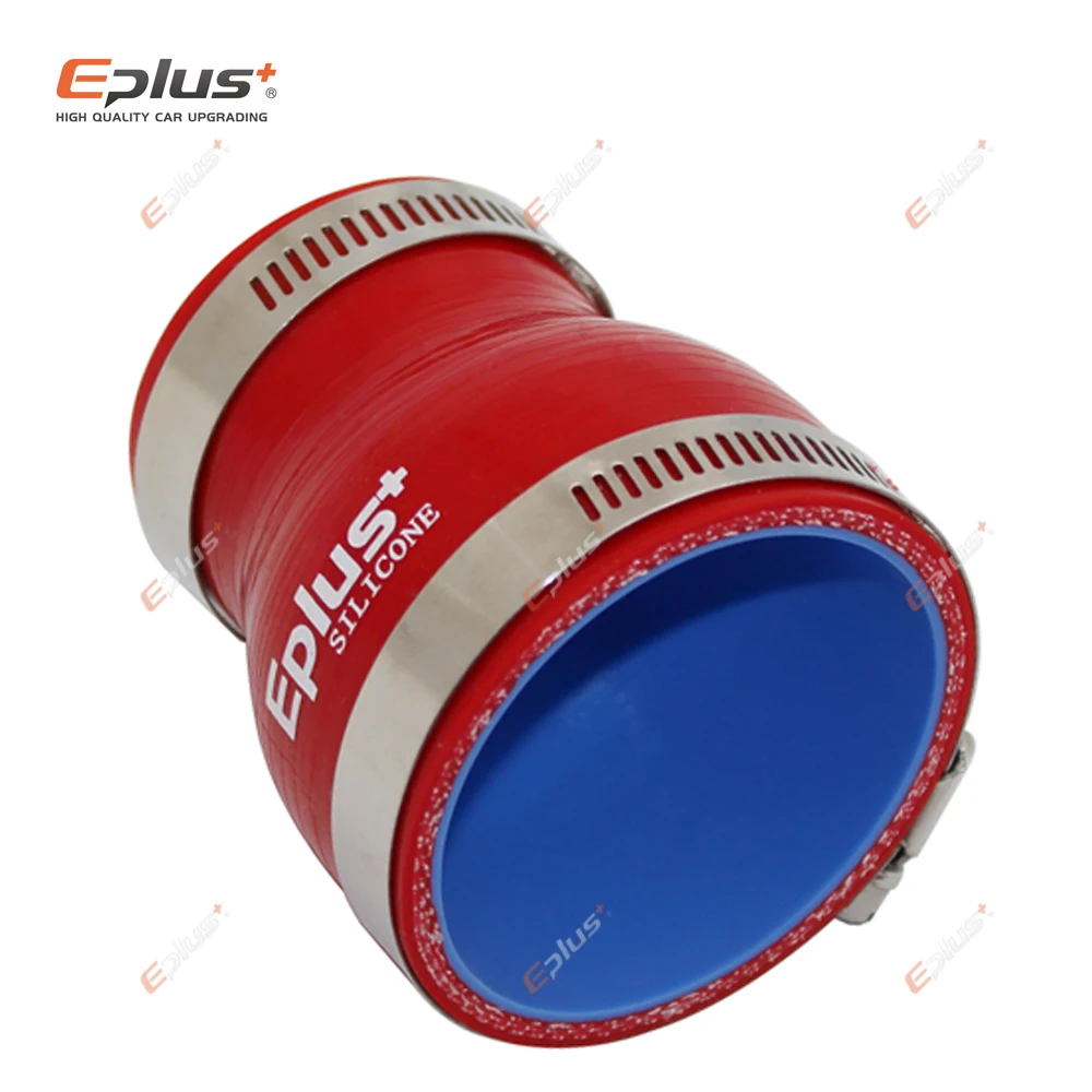 EPLUS Đa Năng Silicone Lửng Ống Thẳng Lớn Đến Bé Cổng Kết Nối Ô Tô Intercooler Turbo Lượng Ống Nối Đỏ Nhiều Kích Thước