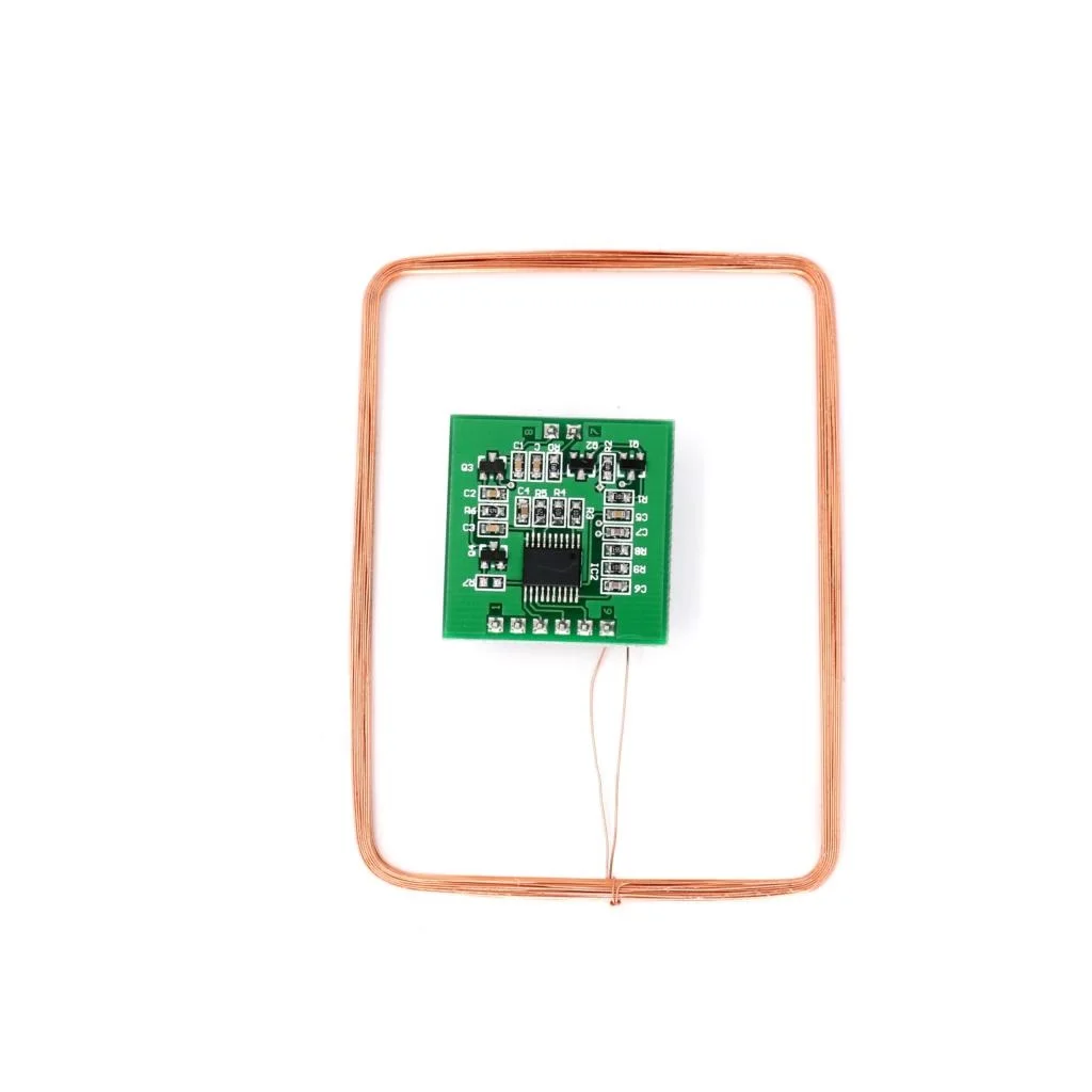5V Embedded 134.2KHz ป้ายติดหูสัตว์ Reader Writer โมดูล ISO11784/ISO11785