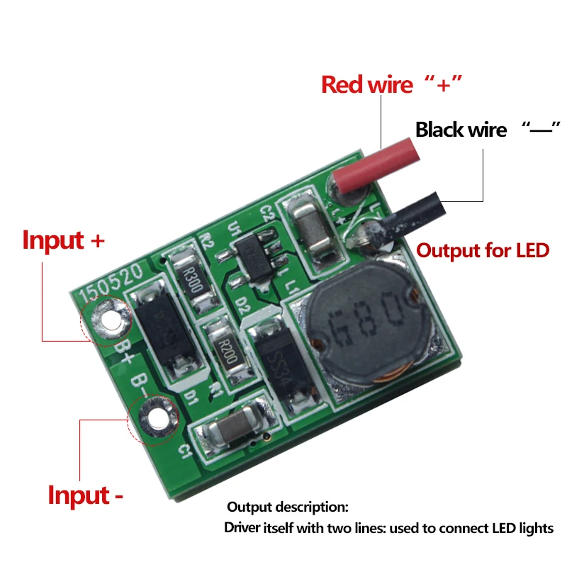DC12V-24V Đèn Lái 10W 20W 30W Công Suất Cao 50W Driver Ban Cung Cấp Dòng Điện Không Đổi LED DIY ánh Sáng Đèn Chiếu Sáng Biến Hình