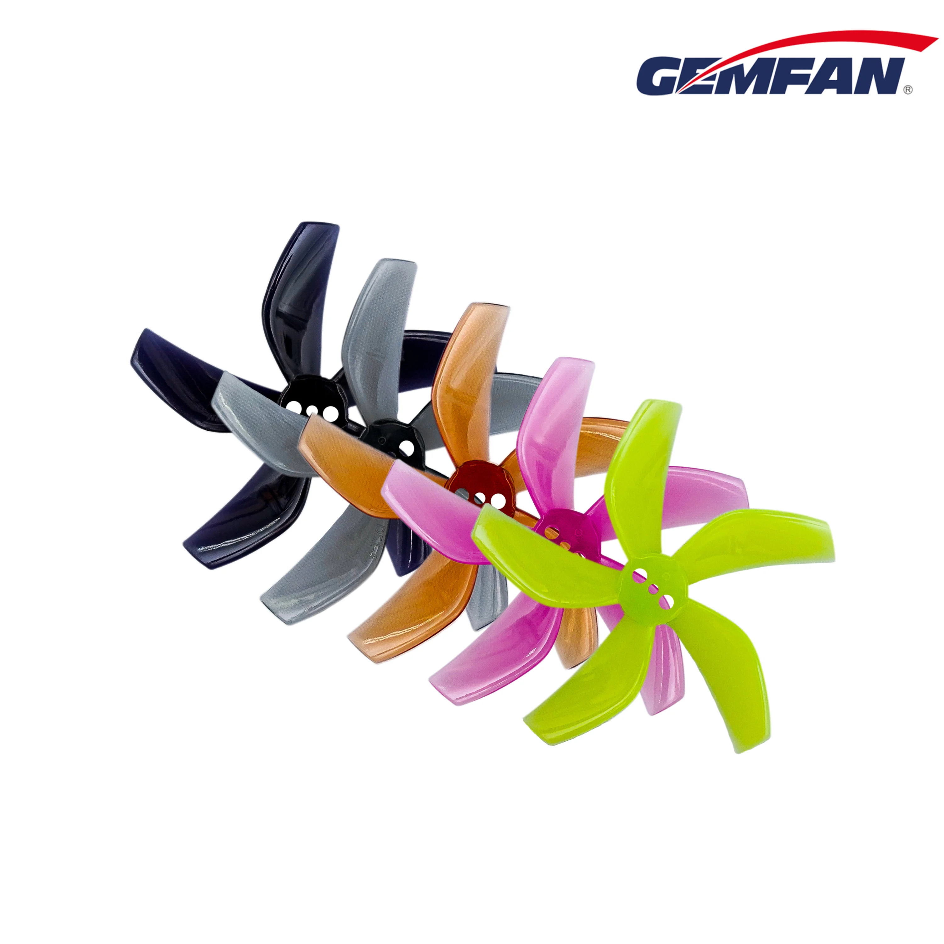 4 คู่ 8 ชิ้น GEMFAN D51 2020 2x2x5 2 นิ้ว 50.3 มิลลิเมตร 5 ใบพัด PC 1.5 มิลลิเมตรสําหรับ RC FPV Racing Freestyle Tinywhoop BETA85X Drone