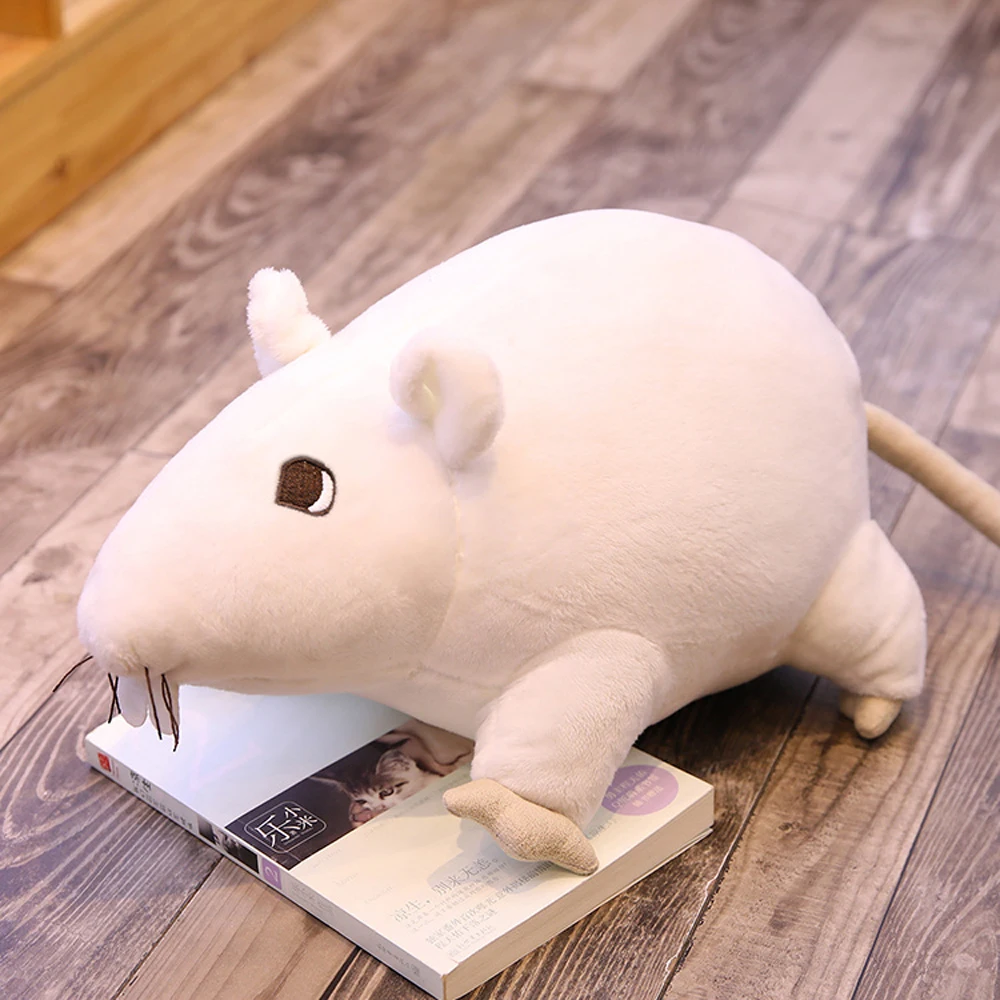 1Pc 20Cm Mới Mini Sang Trọng Mô Phỏng Chuột Plushie Búp Bê Nhồi Bông Chuột Sang Trọng Chơi Động Vật Linh Vật Peluche Chuột búp Bê Cho Bé