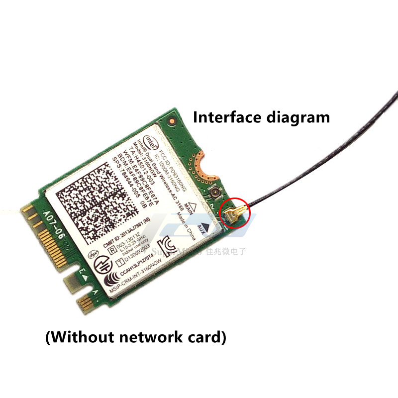 2-компонентный разъем SMA / RP-SMA для MHF4 IPX IPX4 RF разъем Косичка-кабель для мини-карты PCI 0,81 мм, плата Intel WIFI 10 см 15 см 20 см 30 см