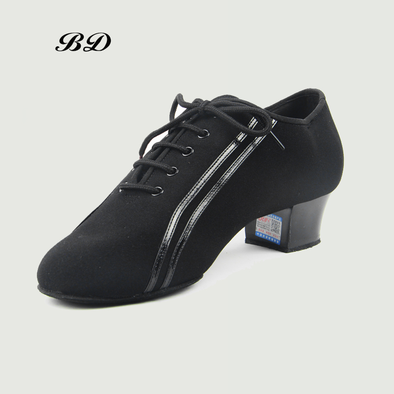 Zapatos de baile superiores para hombre, tacones de salón de piel de serpiente latina 4,5 de encaje, bolsa libre de Salsa dedicada de alta gama, lona de tela Oxford transpirable