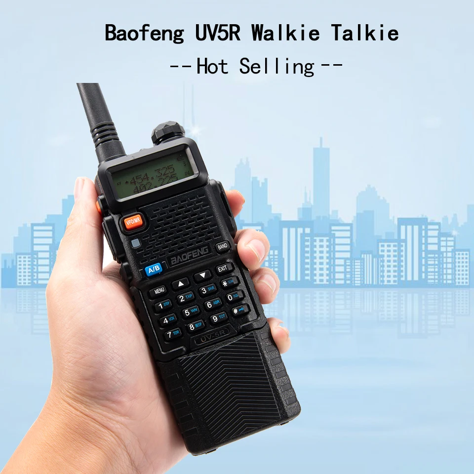 Baofeng-walkie-talkie de largo alcance, UV-5R profesional de 5W/10W, opcional, Uv 5r, bidireccional, Radio CB Ham