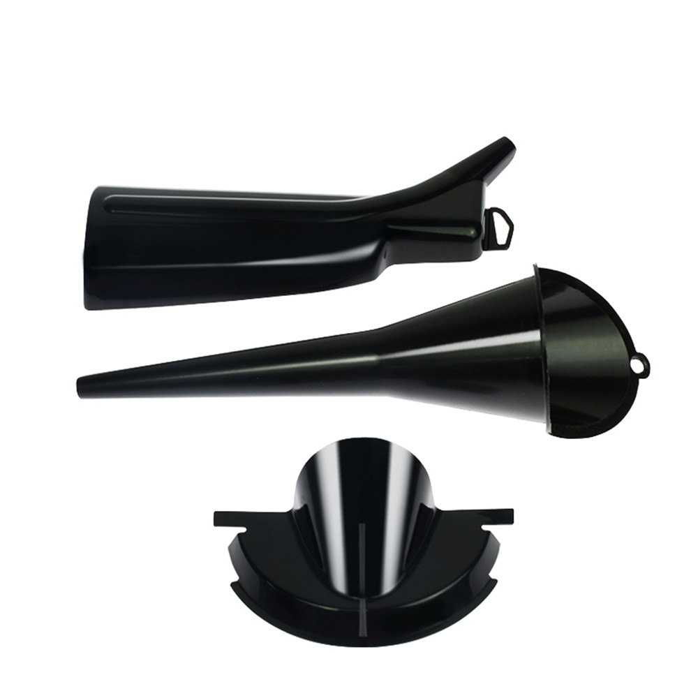 3 個オートバイクランクケース充填漏斗 + プライマリケースオイル充填漏斗 + オイルフィルター漏斗ハーレーツーリングスポーツスターダイナソフテイル用