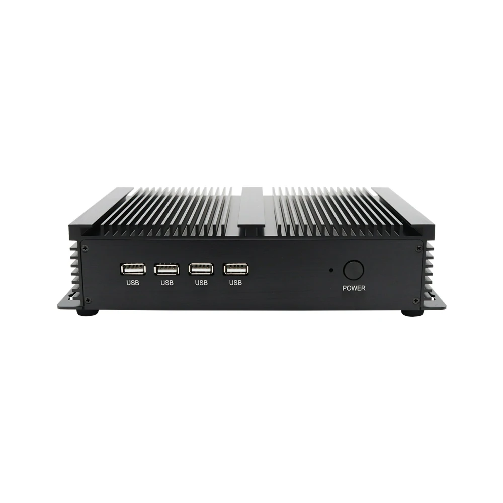 Yohirs Industrial Fanless Mini Computer Intel Core i5 3317U Celeron 1037U 2xRJ45 Lan 4xRS232 COM 8USB Rugged Micro PC Win7 XP OS