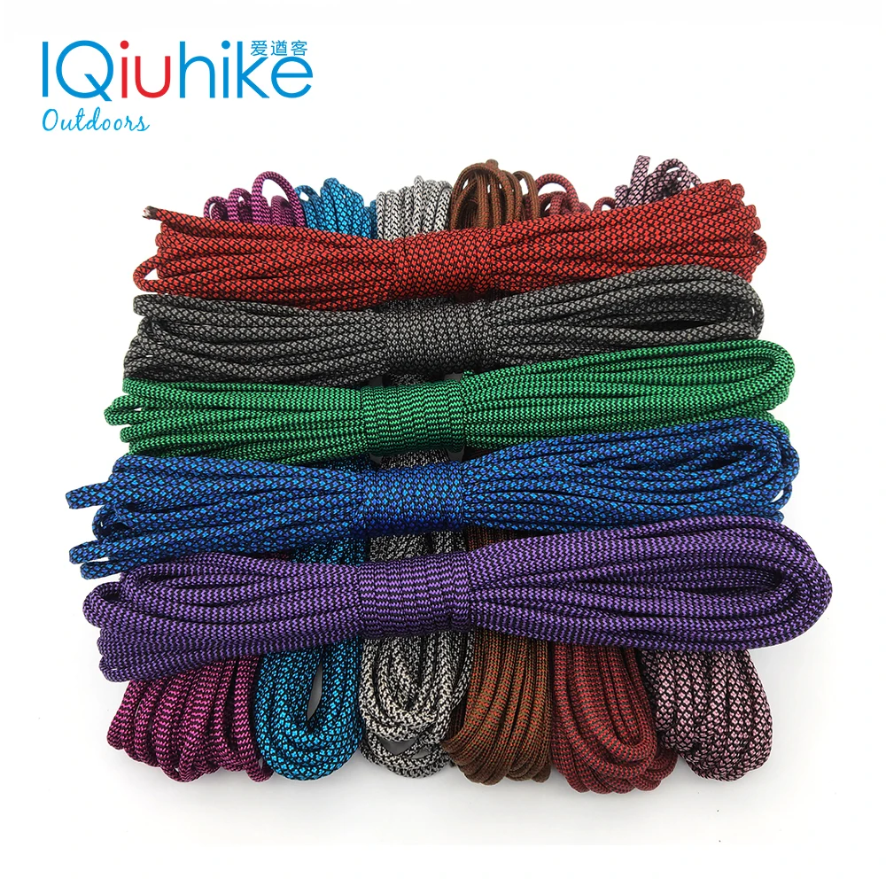 Iqiuhike 208 Màu Paracord 550 Dây Loại III 7 Đứng 50FT Dây Paracord Dây Sinh Tồn Bộ Bán Buôn