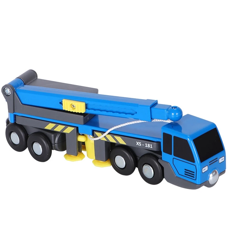 Đa Chức Năng Đào Tạo Bộ Đồ Chơi Mini Xe Cần Cẩu Đồ Chơi Vheicles Đồ Chơi Trẻ Em Tương Thích Với Gỗ Bài Nhạc Đường Sắt