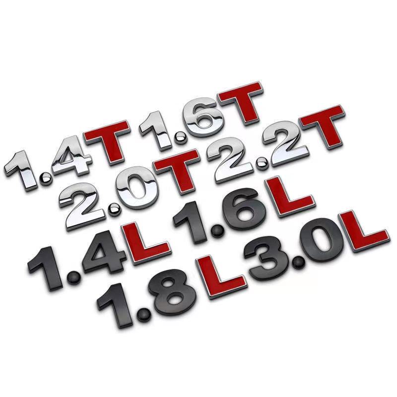 1 個 3D 金属 45 ミリメートル 25 ミリメートル DIY 文字アルファベットエンブレム番号クロームラベリング車のステッカーデジタルバッジアクセサリーオートバイ