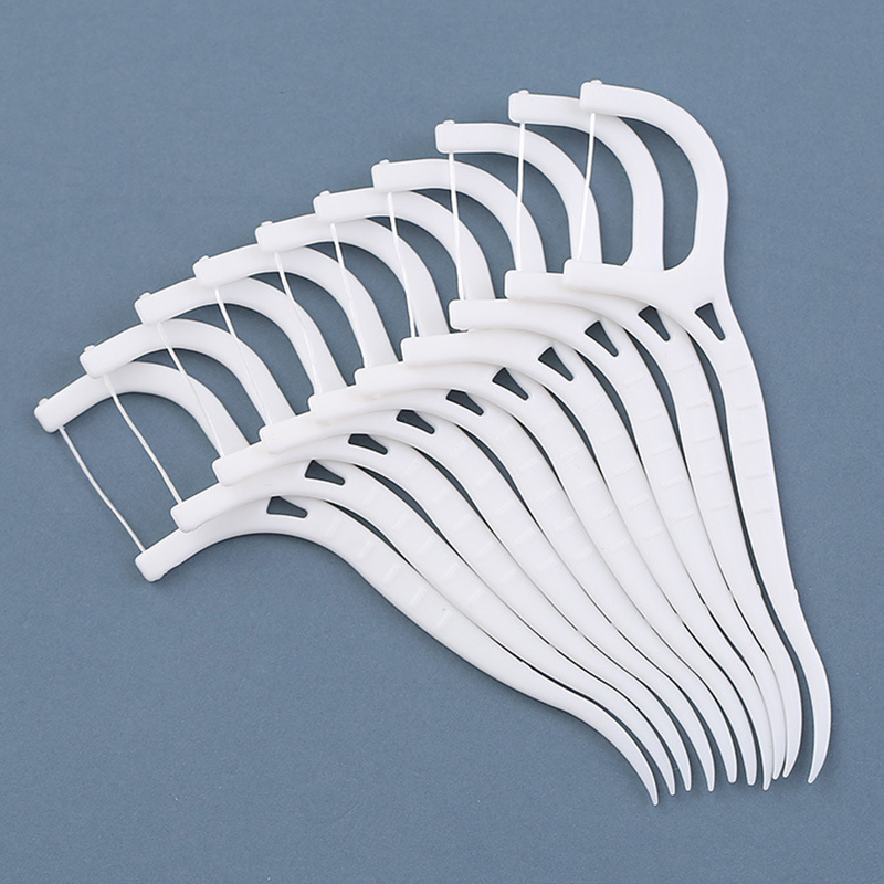 50/100 stücke Zahnseide Flosser Picks Zahnstocher Zähne Stick Zahn Reinigung Interdentalbürste Zahnseide Pick Oral Hygiene Pflege