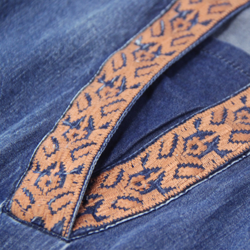 เสื้อผู้หญิง 2019 ฤดูใบไม้ร่วงใหม่ผ้าฝ้ายผู้หญิงเสื้อและเสื้อคอยาวโคมไฟแขนเสื้อเย็บปักถักร้อย Vintage เสื้อ B9283 Blusas