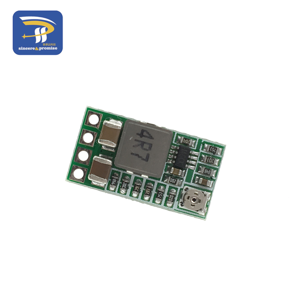 1/5 pces mini DC-DC 12-24v para 5v 3a step down módulo de fonte de alimentação conversor buck de tensão ajustável 97.5% 1.8v 2.5v 3.3v 5v 9v 12v