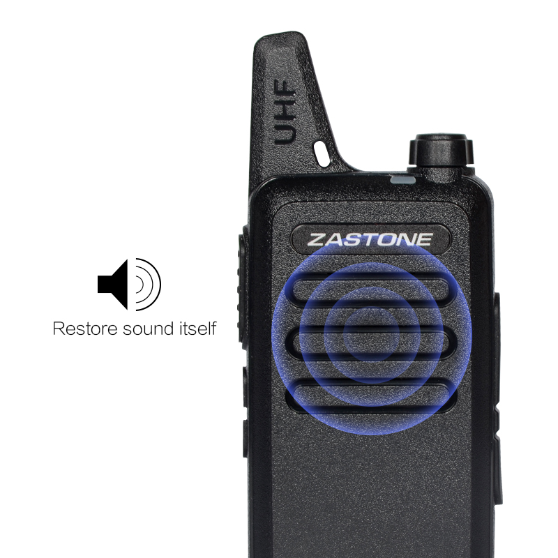 6 Chiếc Zastone X6 Mini Bộ Đàm UHF 2 Chiều Đài Phát Thanh Portatile Tenuto Trong Mano Comunicador Do Chiều Hàm đài Phát Thanh FM Phù Phiếm