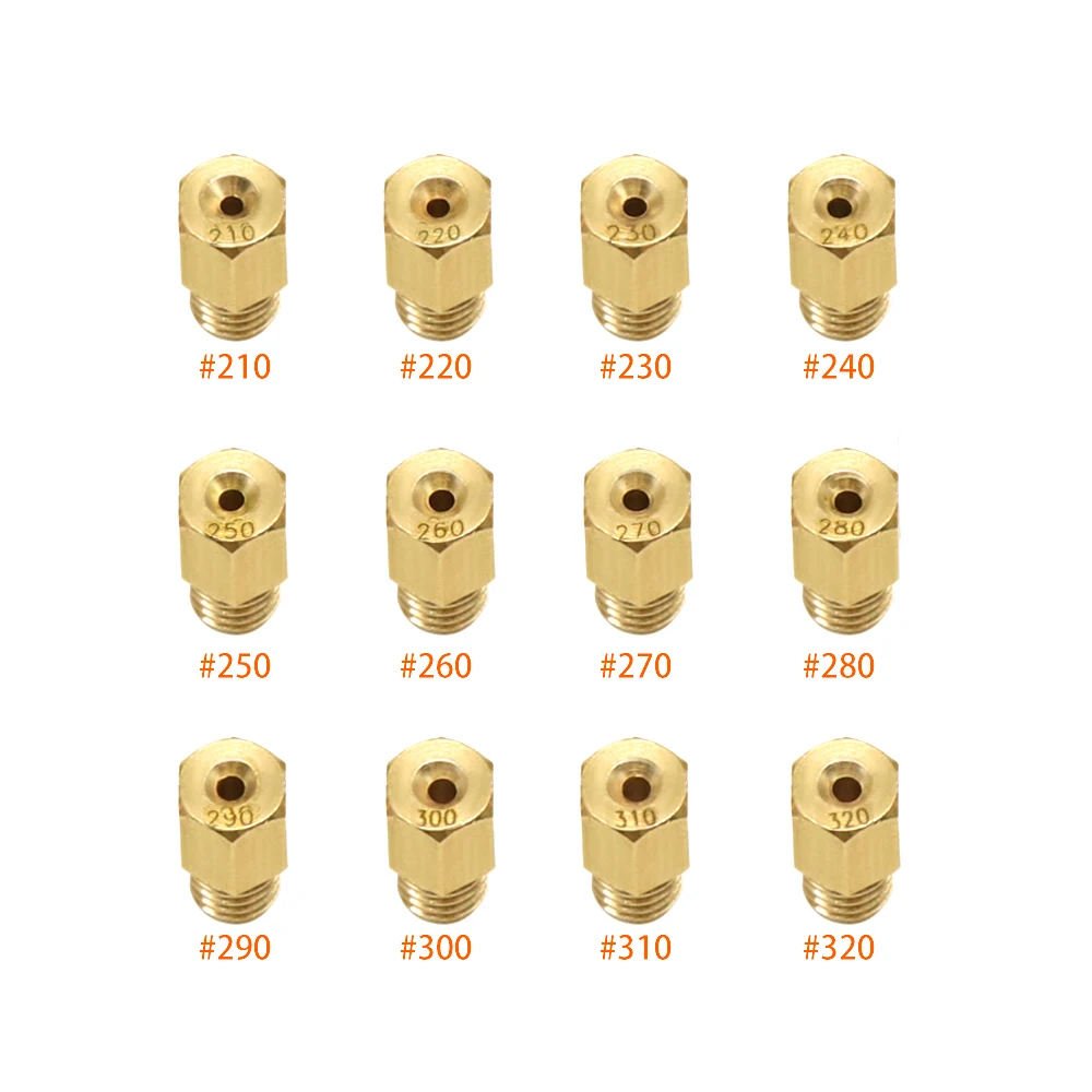 ZSDTRP 12 10 Chiếc M5 Chính Máy Bay Phản Lực Cho MIKUNI Của VM TM TMX Bộ Chế Hòa Khí Xe Máy Xe Tay Ga Kim Phun Vòi Phun Chính Phản Lực #90-440