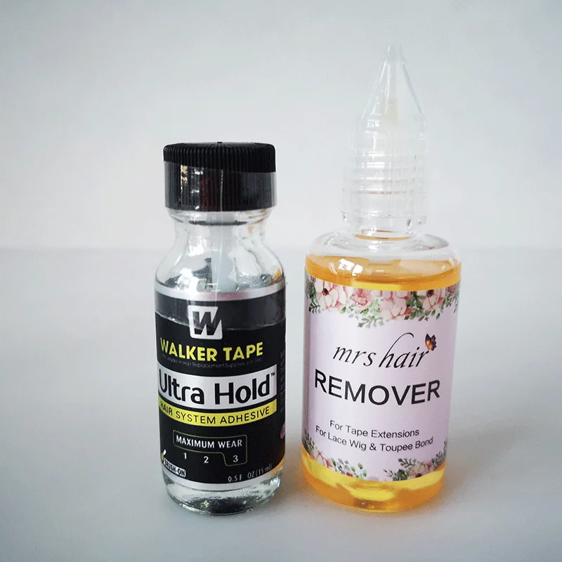 Colla per capelli con nastro Walker ultra resistente per parrucca in pizzo 15ml colla per parrucca in pizzo colla per parrucchino da uomo impermeabile per parrucca in pizzo